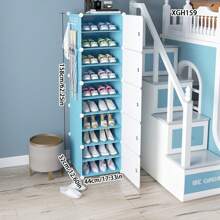 Simple Multi-Layer Shoe Rack For Entryway,Dust-Proof Shoe Storage Shelf,Furniture For Bedroom, Student Dorm, Household Use