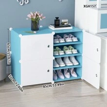 Simple Multi-Layer Shoe Rack For Entryway,Dust-Proof Shoe Storage Shelf,Furniture For Bedroom, Student Dorm, Household Use