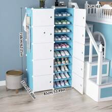 Simple Multi-Layer Shoe Rack For Entryway,Dust-Proof Shoe Storage Shelf,Furniture For Bedroom, Student Dorm, Household Use