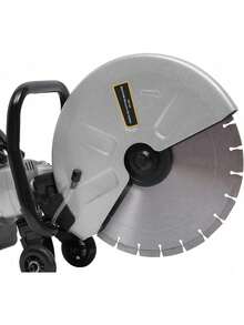 ZhdnBhnos LINSIE Gas Concrete Cut Off Saw 2 Stroke 52 CC Cement Masonry Wet Dry Saw Cutter+Blade Power Cutter 1400W The Best Gift/Present For Family&Friends Happy Christmas - 紅色 - 查看 4