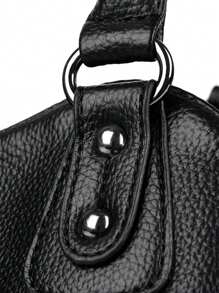 2024 新款三层大容量女士手提包时尚女士时尚单肩包优质软皮女式手提包，女士引人注目的工作包