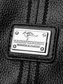 2024 新款三层大容量女士手提包时尚女士时尚单肩包优质软皮女式手提包，女士引人注目的工作包