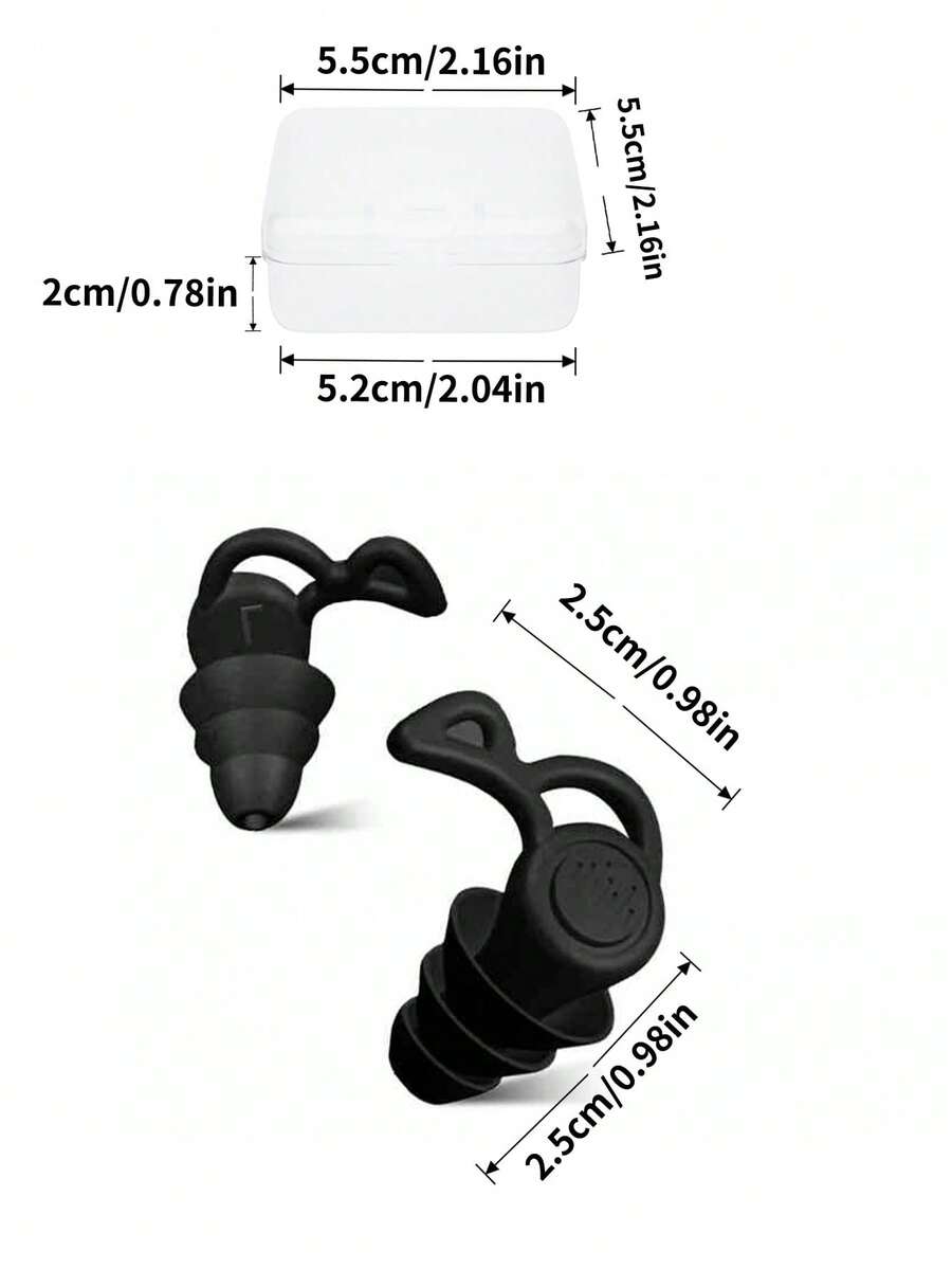 Three Layers Of Protective Earplugs Sleep Sleep Special Super Sound