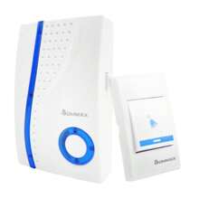 Wireless Residential Doorbell With Socket 100 Meters Range Bivolt - A153