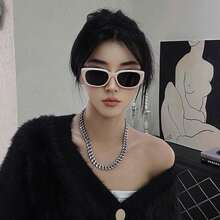 Fashion Sunglasses Anti-UV Neutral Polarized Fashion Sunglasses Anti-UV Neutral Polarized - C1 - 查看 6