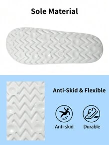 Dép đi biển nam tùy chỉnh, Dép đi trong nhà in ảnh 3D tùy chỉnh, Dép đi trong nhà dễ thương tùy chỉnh, Thoải mái khi đi trong nhà/ngoài trời, bãi biển, nhà, quà tặng cho người yêu/mẹ/cha/hôn thê/gia đình/bạn bè/anh chị em - trắng - Xem 4