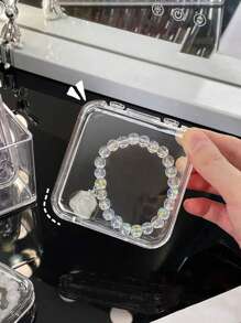 1pc Bàn Ngăn Kéo Tổ Chức Hộp Chia Nhà Bếp Đồ Ăn Văn Phòng Phẩm Tổ Chức Hộp Nhỏ Nhựa Trong Suốt Tổ Chức Để Bàn Đồ Dùng Vệ Sinh Gia Dụng Hộp Tổ Chức Trong Suốt Tổ Chức Đồ Ăn Nhẹ Giỏ Đựng Đồ Lặt Vặt - Trong sáng - Xem 9