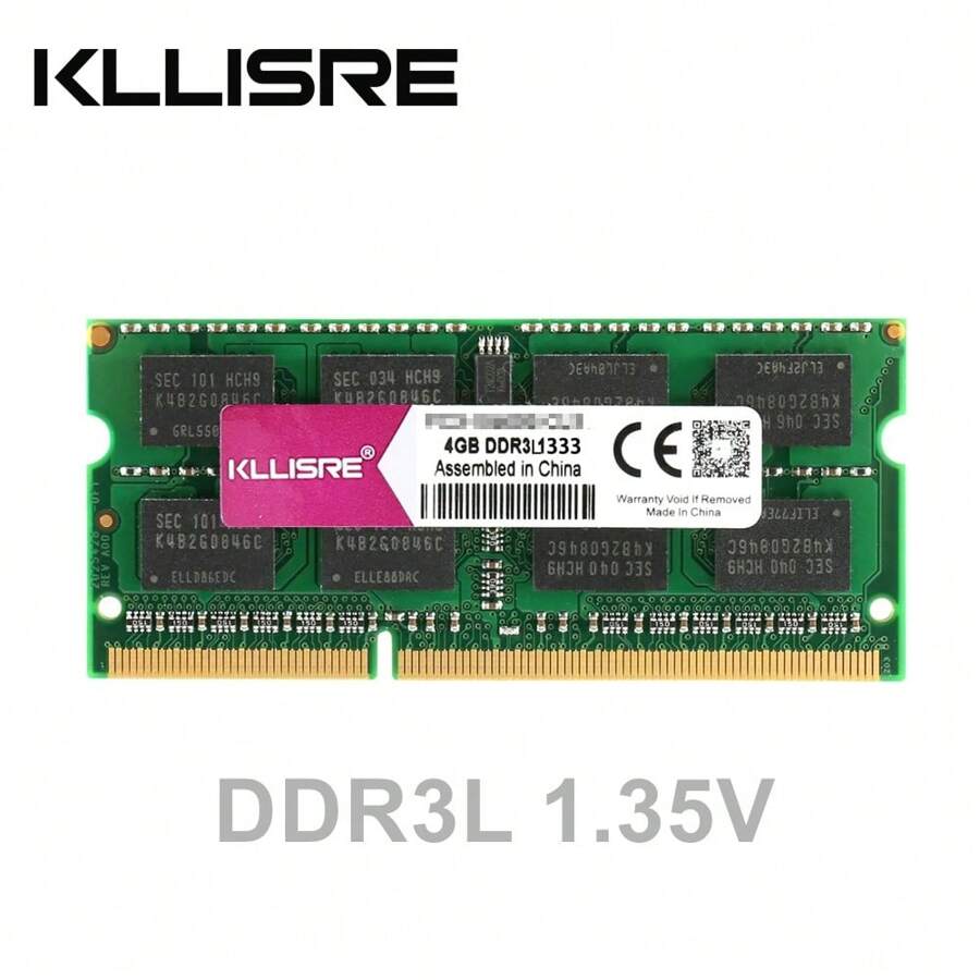 1pc Kllisre DDR3 1.35V/1.5V Laptop Ram PC3L PC3 4GB 8GB 1333MHz 1600MHz ...