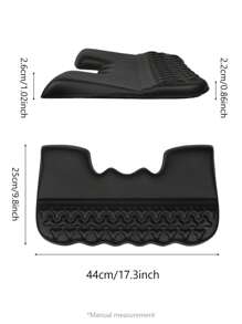 Support de clavier d'ordinateur avec appui-poignet, support de clavier incliné ergonomique - rehausseur de clavier avec repose-poignet - support de plateau de clavier, soulage la douleur et la fatigue - noir