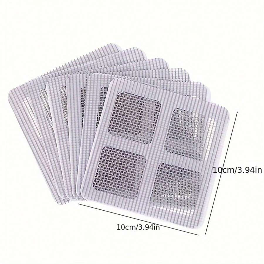 30PCS Premium Disposable Sewer Filters, Effective Hair Blocker & Bug