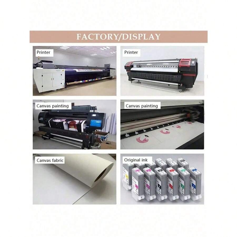 1pc Chic Tea Cup Canvas Art Vintage Kitchen Wall Decor Waterproof