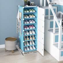 Simple Multi-Layer Shoe Rack For Entryway,Dust-Proof Shoe Storage Shelf,Furniture For Bedroom, Student Dorm, Household Use