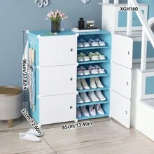 Simple Multi-Layer Shoe Rack For Entryway,Dust-Proof Shoe Storage Shelf,Furniture For Bedroom, Student Dorm, Household Use