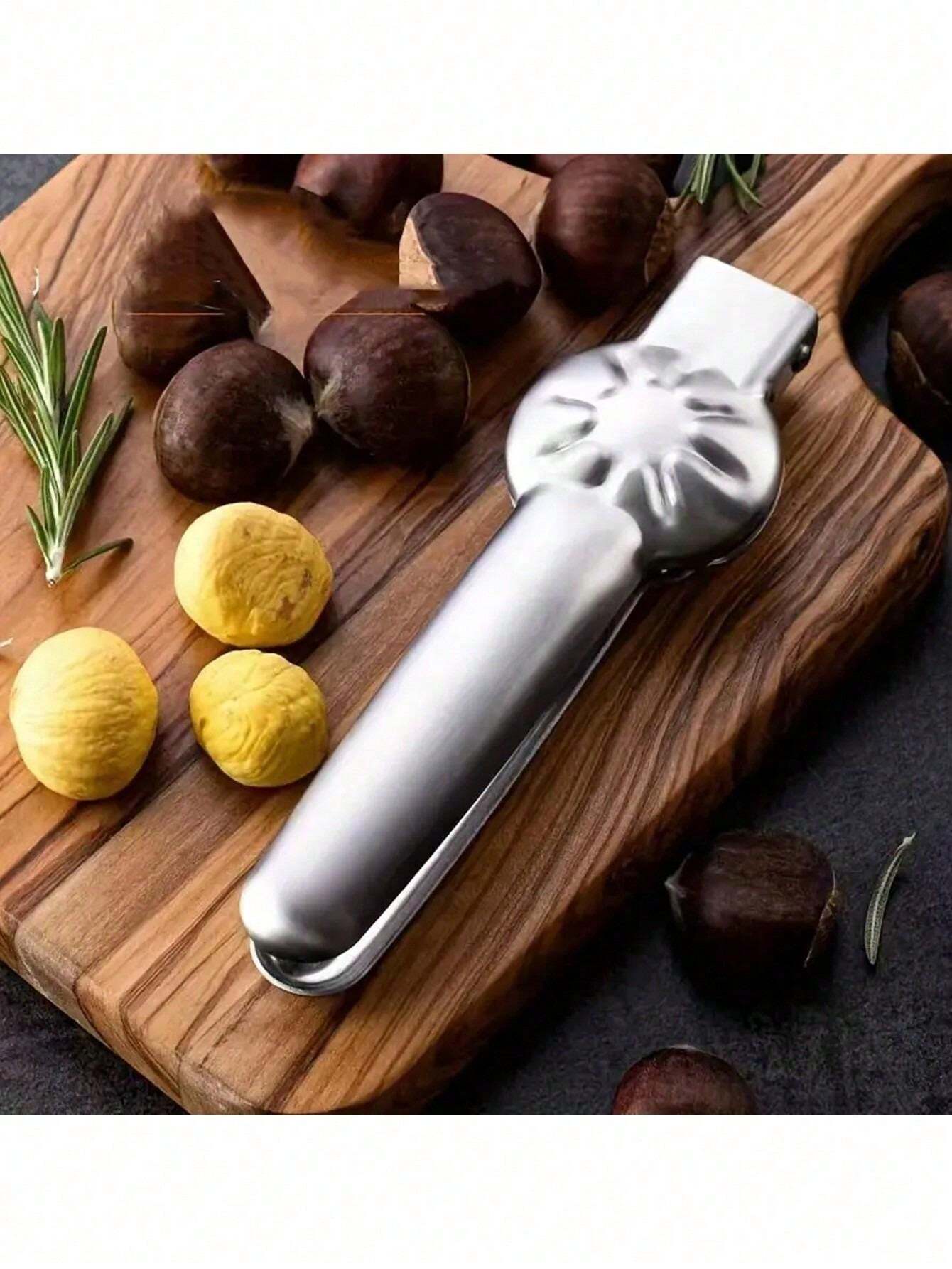 1Pc Chestnut Opener Stainless Steel Quick Chestnut Opener Machine