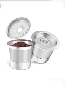 2 包不锈钢可重复使用咖啡包，适用于 CFP101 和 PB051/P041 咖啡机、永久过滤器替换杯 - 彩色 - 查看 7