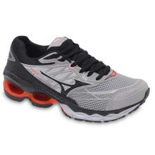 Men's Sports Shoes For Gym Walking Running Wave Creation 20 Pro - Gray orange - View 4
