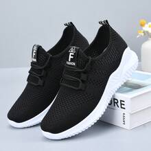 Giày chạy bộ thời trang thường ngày, Giày thể thao đế mềm thoáng khí thời trang cho nữ, Giày thể thao lưới nhẹ cho nữ, Giày chạy bộ lưới thoáng khí cho nữ - Nhiều màu - Xem 10