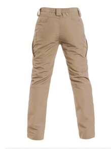 Pantalones tácticos para senderismo de hombres, pantalones ligeros para uso militar y al aire libre con bolsillos tipo cargo - Caqui - Ver 5