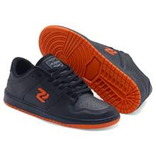 Dnk Men's Skate Dunk Original Leather Skater Sneakers - 黑色 - 查看 2