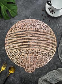 1-4 miếng lót đĩa PVC đơn giản, có thể giặt, dễ vệ sinh, có thể lau sạch, không trơn trượt, chịu nhiệt, miếng lót bàn ăn, người bạn tâm giao đáng yêu, miếng lót đĩa thanh lịch, cách bày bàn ăn, miếng lót đĩa bếp, đồ trang trí tiệc cưới ngày lễ - Nhiều màu - Xem 18