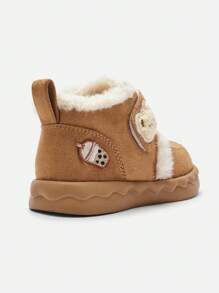 Balabala Kids Snow Boots Girls Thick Winter Fashionable - Yellow - View 5