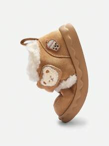 Balabala Kids Snow Boots Girls Thick Winter Fashionable - Yellow - View 6