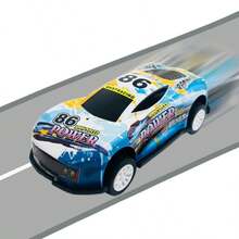 6.8cm Retractable Racing Car Decoration, Die-Cast Car Toy, Party Gift, Home Decor