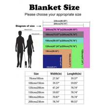 1入簡約條紋&格子&印花柔軟暖和被子,床和沙發多功能使用,適用於客廳和臥室家具裝飾
