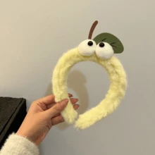 Dây buộc tóc hình quả lê dâu tây dễ thương Dây buộc tóc cao trên đỉnh đầu Phụ kiện tóc - Nhiều màu - Xem 6