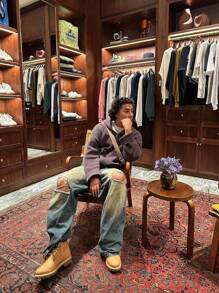 Unisex Loose Casual Sports Style College Crew Neck Zip-Up Hoodie Cardigan Sweater Jacket, Autumn/Winter