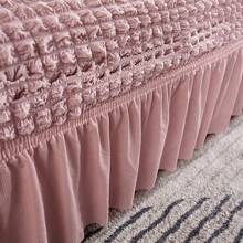 1 Vỏ bọc ghế sofa thiết kế váy co giãn cao có họa tiết bong bóng - Thích hợp cho bốn mùa - Có chức năng bảo vệ thú cưng và chức năng lắp đặt dễ dàng - Hồng - Xem 7