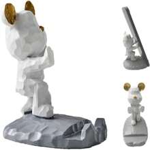 1PC Cute Bear Phone Stand For Desktop Decoration Kawaii Phone Stand Universal Desktop Phone Stand, Best Friends Couple Gifts For All Mobile Smartphone Tablets.Suitable For Desk, Bedside, Living Room, Study, Bedroom, Gift.(4 Style Available)