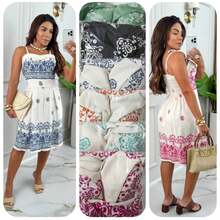Modinha Doll Dress With Tie Straps, Size M And G - trái cam - Xem 4