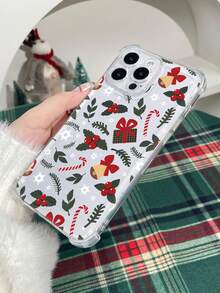 Christmas2024 1 Ốp điện thoại TPU chống rơi có các góc dày và in hình chuông Giáng sinh, tương thích với iPhone11/12/13/14 11Pro/12Pro/13Pro/14Pro Max, XR, 15/15Pro/15ProMax, 16/16Pro/16ProMax, Series - Nhiều màu - Xem 4