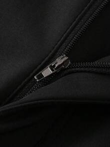 LEDUNTINO Calças de lã grossas casuais com zíper da moda masculina, esportivas, sólidas, com elasticidade, presente para namorado, calças quentes à prova de vento para inverno e outono, à prova d'água, emendadas, calças de acampamento, primavera e outono, calças masculinas