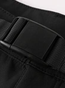 LEDUNTINO Calças de lã grossas casuais com zíper da moda masculina, esportivas, sólidas, com elasticidade, presente para namorado, calças quentes à prova de vento para inverno e outono, à prova d'água, emendadas, calças de acampamento, primavera e outono, calças masculinas