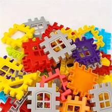 Puzzle Set For Children 3+ Years Old - Educational Toy To Promote Brain Development - Portable Plastic Building Blocks For Beginners, Creative Game And Skill Building