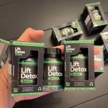 Lift Detox Black - Natural Food Supplement - Kit With 3 Bottles Of 60 Capsules - Original - Others - View 3