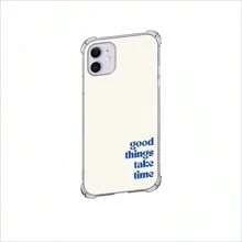 Custom Cell Phone Case Cover Tpu Blue - BLUE02IP - Xem 2
