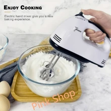 Pink Shop Electric Hand Blender - White - View 3