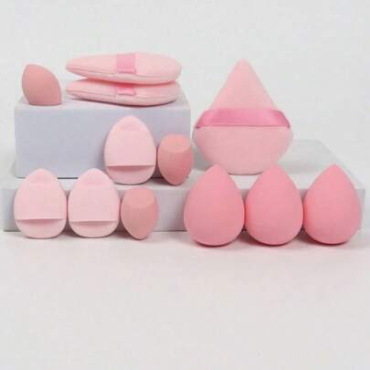 Kit 12 Esponjas para Maquiagem Multifuncional 024-146