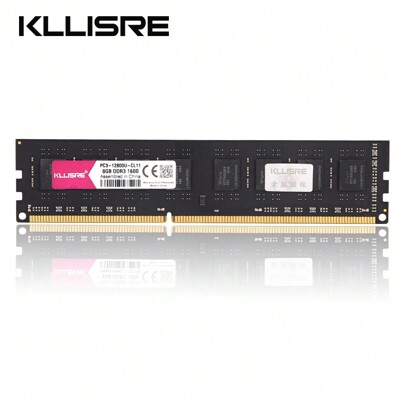Kllisre DDR3 8GB 1333MHz 1600MHz Memory PC3 CL9 CL11 1.5V Desktop Dimm RAM