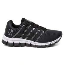 Men's Sports Shoes Training Gym Running Walking Light And Soft - 黑色 - 查看 4