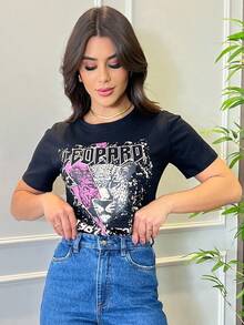 Women T-Shirts - 彩色 - 查看 6