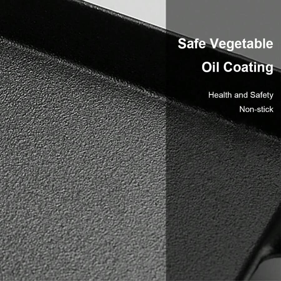 Cast Iron Tamagoyaki Pan NonStick Rectangle Mini Egg Frying Pan