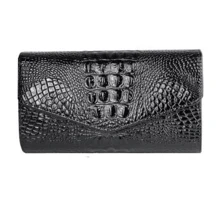 时尚鳄鱼纹手提包，女士大容量鳄鱼纹单肩包，时尚女士手提包 - 彩色 - 查看 15