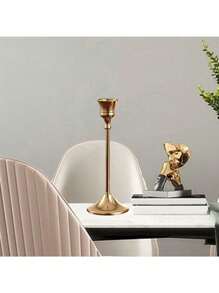 1pc/3pcs/Set Candle Holder, European Romantic Candlestick, For Candlelight Dinner Photo Props, Wedding Anniversary Birthday Decor, Table Living Room Home Decor, Valentine's Day New Year Decor (Candles Not Included) Best Gifts Birthday - Multicolor - View 9