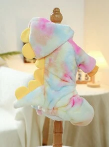 1 件宠物服装，适合狗和猫，小型犬吉娃娃可爱恐龙服装 - 黄色 - 黃色 - 查看 7