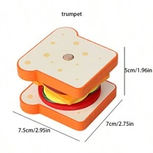 Wooden Realistic Hamburger Sandwich Stacking Toy Set, Food Cutting Play Kitchen Cookware Play Set, Christmas Gift For Kids - Hamburger Sandwich - View 14