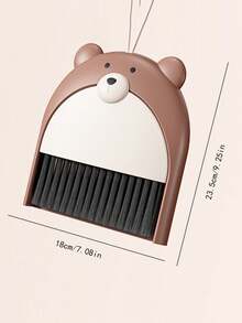 Bộ chổi mini để bàn dành cho học sinh dùng để vệ sinh bàn học với bụi, lông mềm, chổi gia dụng, bệ cửa sổ và xẻng rác - Nhiều màu - Xem 4